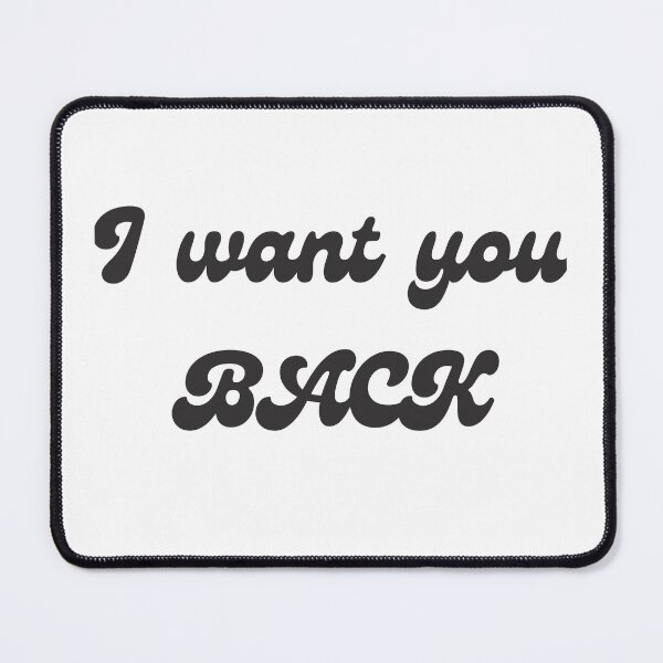 Item preview, Want you back lyric image designed and sold by katiebca2.