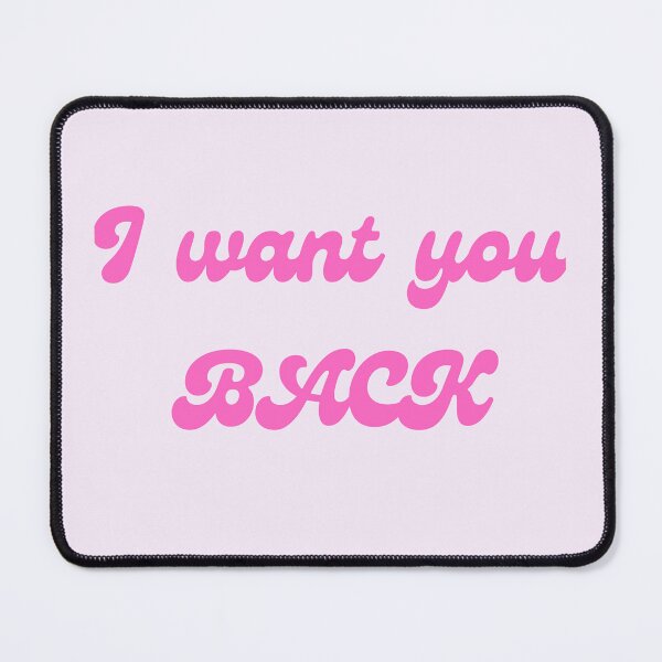 Item preview, Want you back lyric image designed and sold by katiebca2.