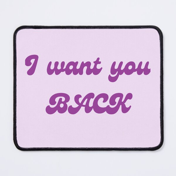 Item preview, Want you back lyric image designed and sold by katiebca2.