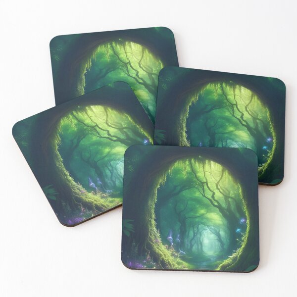 Item preview, An Image Portraying the Enchanted Forest designed and sold by ViralVibeLab.
