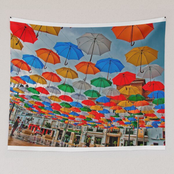 Item preview, Colourful Umbrellas Torrox Andalusia Spain designed and sold by AndyEvansPhotos.