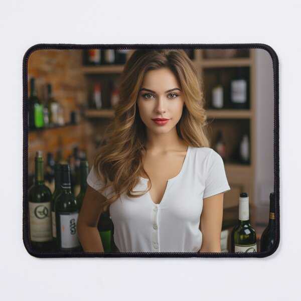 Item preview, Sommelier Guiding Wine for Upscale Restaurant designed and sold by TheBrainArt.