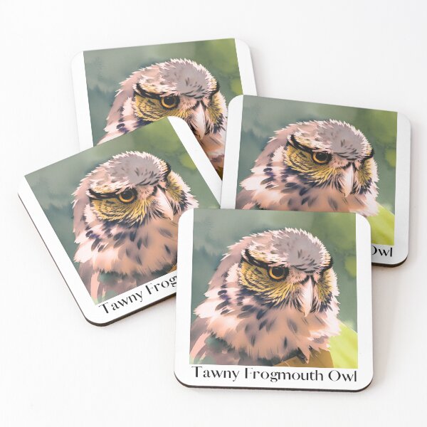 Artikelvorschau, Owl Tawny Frogmouth - Australische Vogelwelt entworfen und verkauft von TeeGeeTees.