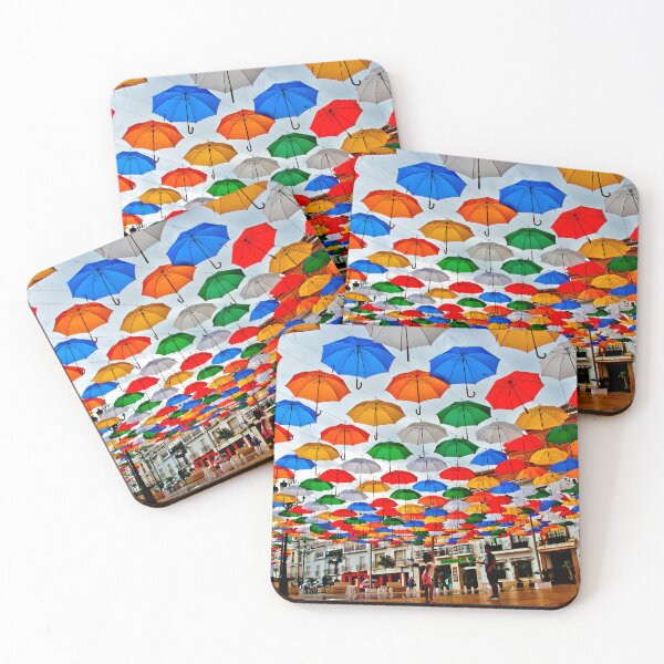 Item preview, Colourful Umbrellas Torrox Andalusia Spain designed and sold by AndyEvansPhotos.