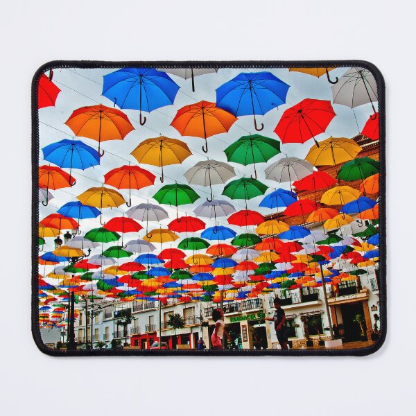 Item preview, Colourful Umbrellas Torrox Andalusia Spain designed and sold by AndyEvansPhotos.