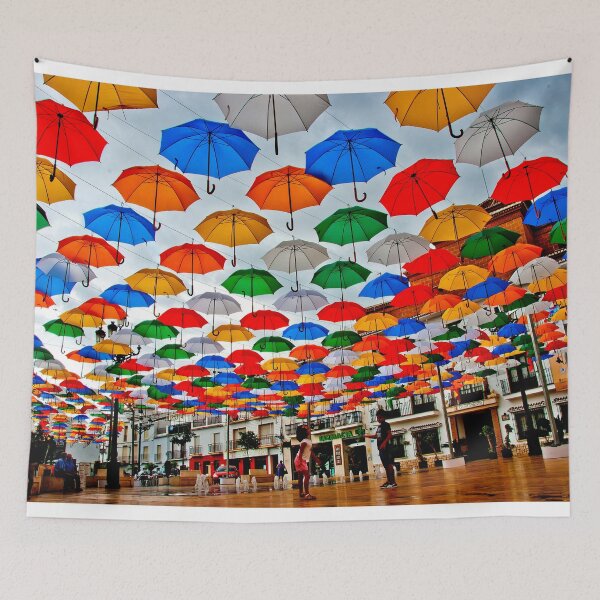Item preview, Colourful Umbrellas Torrox Andalusia Spain designed and sold by AndyEvansPhotos.