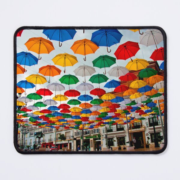 Item preview, Colourful Umbrellas Torrox Andalusia Spain designed and sold by AndyEvansPhotos.