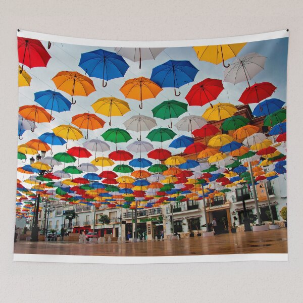 Item preview, Colourful Umbrellas Torrox Andalusia Spain designed and sold by AndyEvansPhotos.
