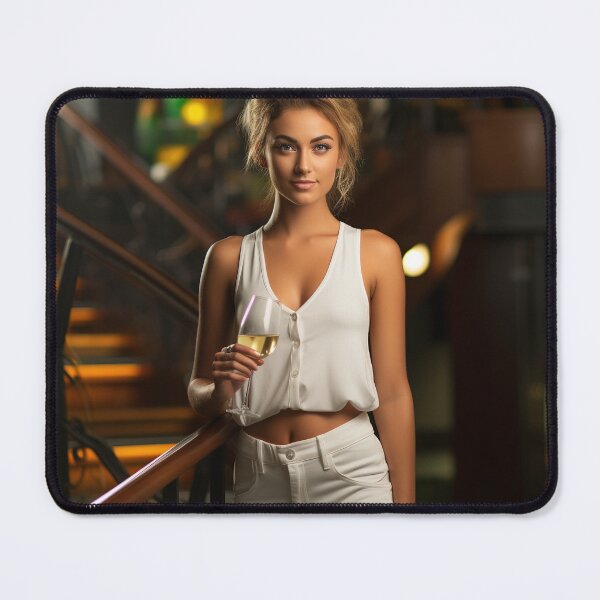 Item preview, Sommelier Displaying Wine for Upscale Restaurant designed and sold by TheBrainArt.