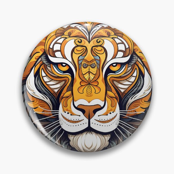 Item preview, Tigers face colourful abstract designed and sold by Adriano Carrideo.