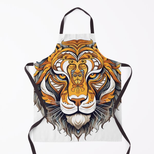 Item preview, Tigers face colourful abstract designed and sold by Adriano Carrideo.