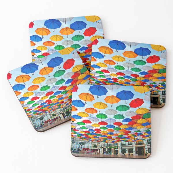 Item preview, Colourful Umbrellas Torrox Andalusia Spain designed and sold by AndyEvansPhotos.