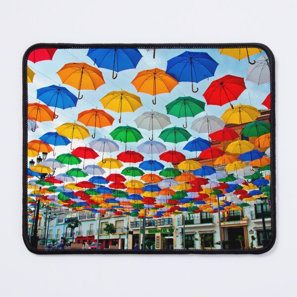 Item preview, Colourful Umbrellas Torrox Andalusia Spain designed and sold by AndyEvansPhotos.
