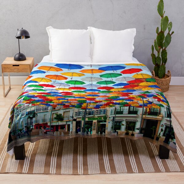 Item preview, Colourful Umbrellas Torrox Andalusia Spain designed and sold by AndyEvansPhotos.