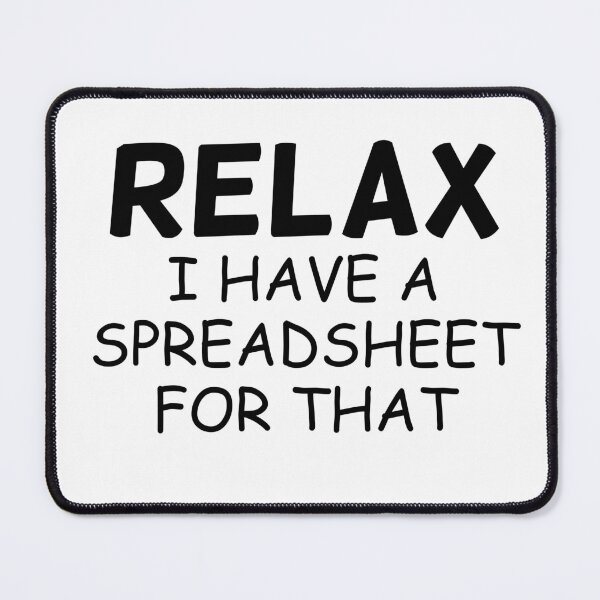 Item preview, Relax I have a spreadsheet for that designed and sold by HappyDelights.
