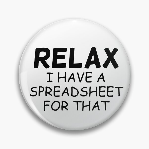 Item preview, Relax I have a spreadsheet for that designed and sold by HappyDelights.