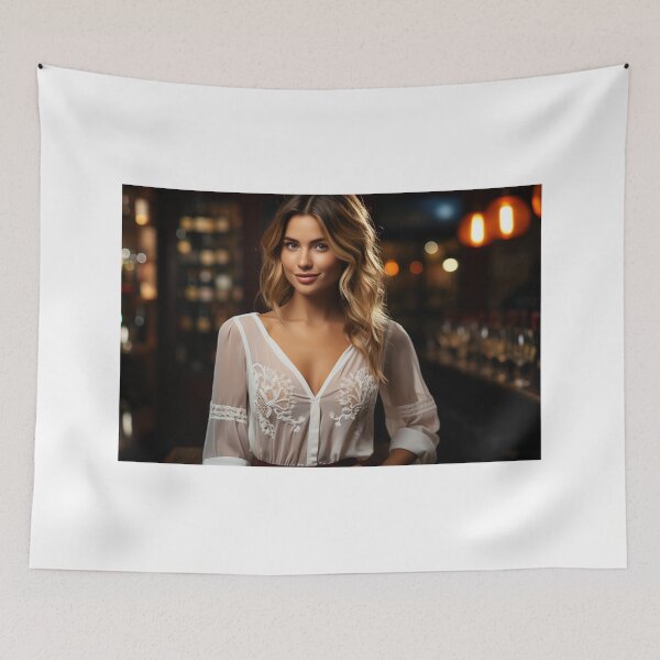 Item preview, Sommelier Matching Wine for Upscale Restaurant designed and sold by TheBrainArt.