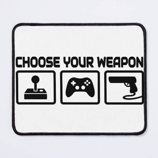 Item preview, Choose your weapon - Gaming Fan designed and sold by LV-creator.