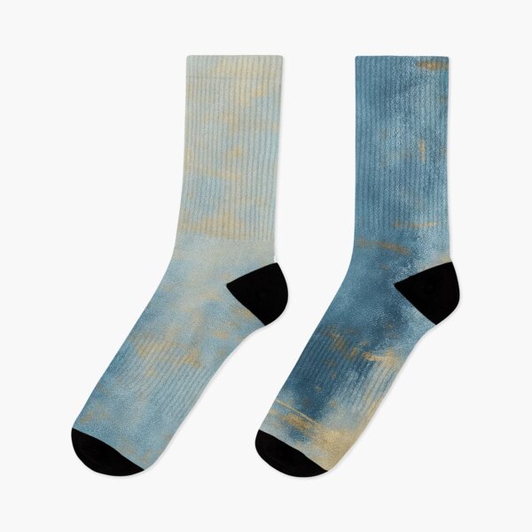 Item preview, Blue and Gold Abstract Marble Painting designed and sold by RossWilson12.