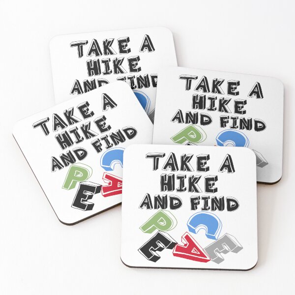 Item preview, Take a hike and find peace  designed and sold by IMAGINETION4U.