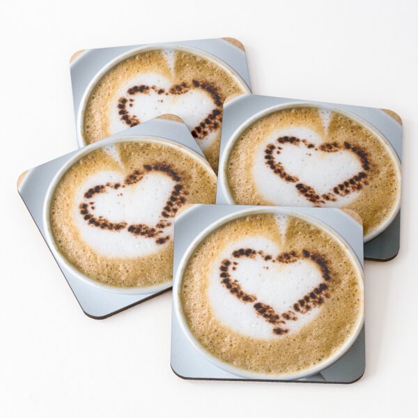 Item preview, Coffee Cup and Heart  designed and sold by StephenPower.