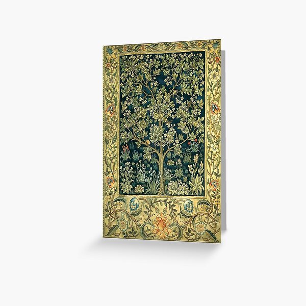 Tree of Life by William Morris Greeting Card