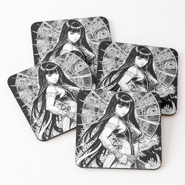 Item preview, Drawing of Vietnamese Superheroine designed and sold by ViralVibeLab.