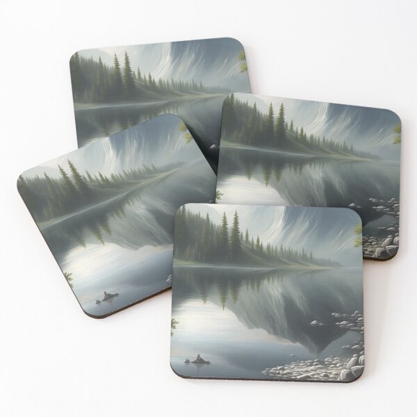 Item preview, Realistic Lake designed and sold by ViralVibeLab.