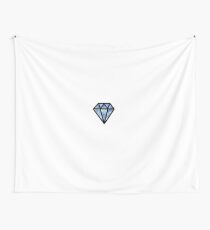 Watercolor Diamond Wall Tapestry