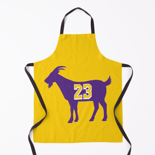 Item preview, Los Angeles GOAT - number 23 - Purple designed and sold by BuzzerBeater00.
