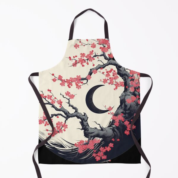 Item preview, Celestial Blooms: Sakura and Moon designed and sold by NarwhalShop.