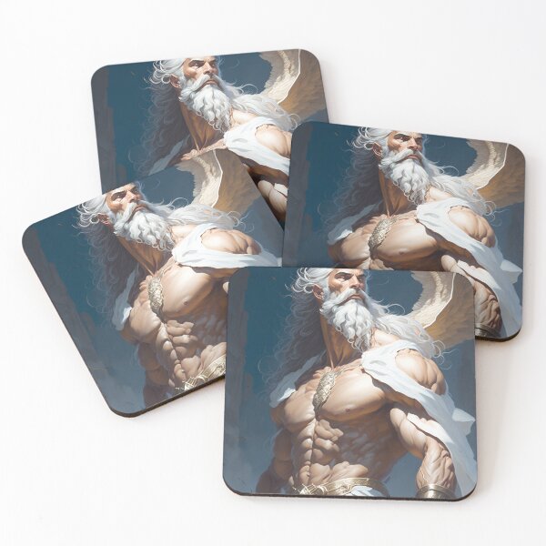 Item preview, Portrait of Rugged Zeus designed and sold by ViralVibeLab.