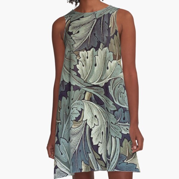 Acanthus by William Morris A-Line Dress
