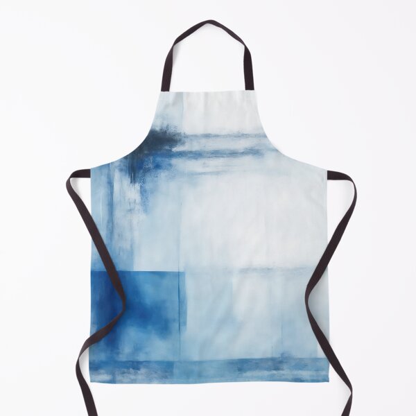 Item preview, Blue and White Modern Abstract designed and sold by RossWilson12.