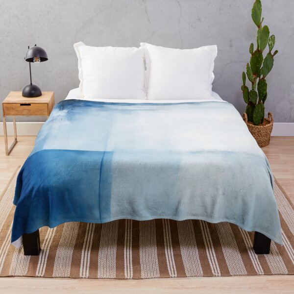 Item preview, Blue and White Modern Abstract designed and sold by RossWilson12.