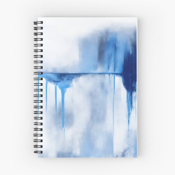 Item preview, Blue and White Modern Abstract  designed and sold by RossWilson12.