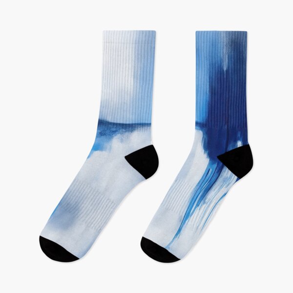 Item preview, Blue and White Modern Abstract  designed and sold by RossWilson12.