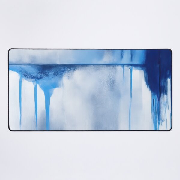 Item preview, Blue and White Modern Abstract  designed and sold by RossWilson12.