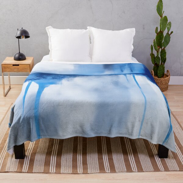 Item preview, Blue and White Modern Abstract  designed and sold by RossWilson12.