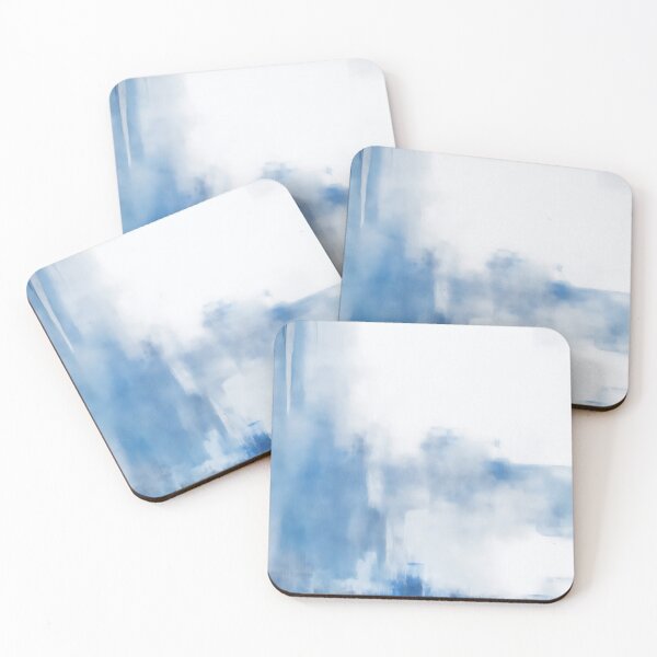 Item preview, Blue and White Modern Abstract  designed and sold by RossWilson12.