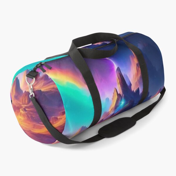 Item preview, Futuristic fantasy landscape castle on mountains designed and sold by radhakidesign.