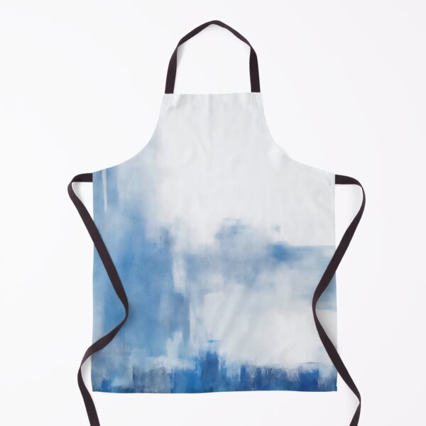Item preview, Blue and White Modern Abstract designed and sold by RossWilson12.