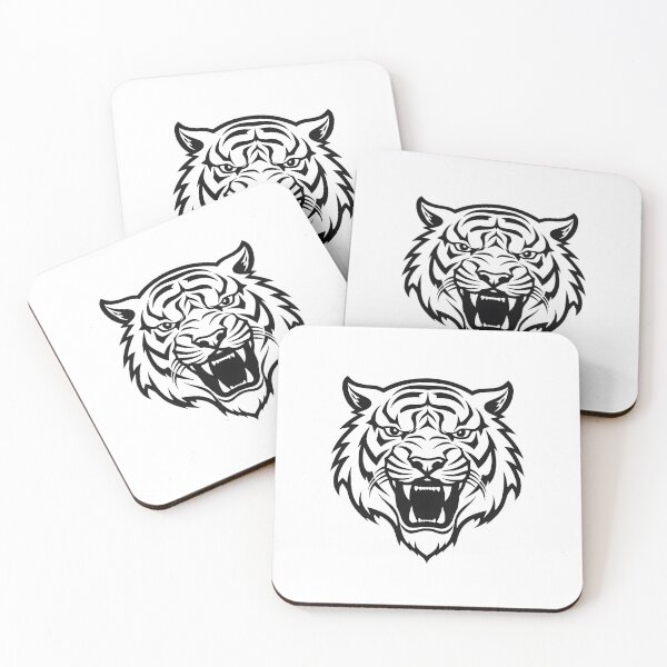 Item preview, Angry Tiger Head Sketch designed and sold by aigcx.