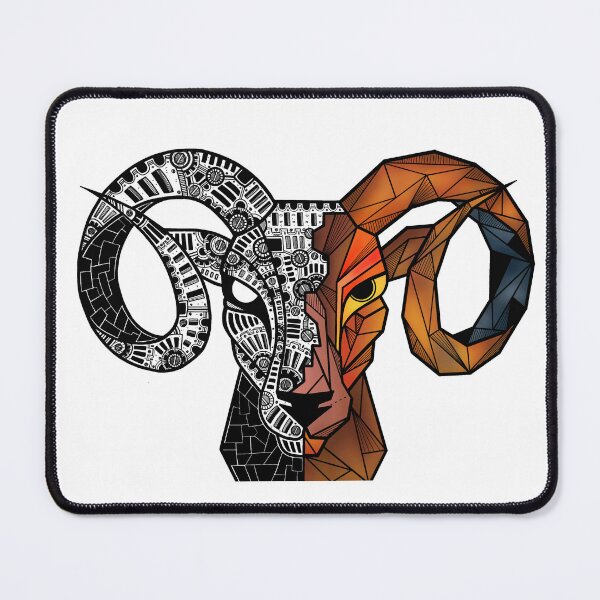 Item preview, Deer animal geometric transformer robot doodle art designed and sold by Attymay.