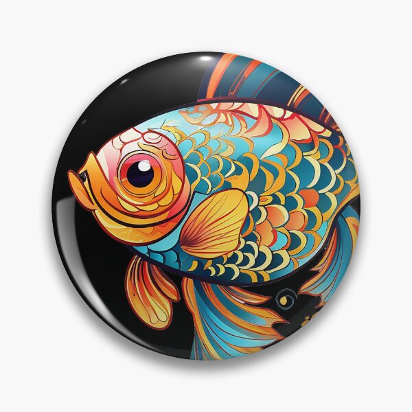 Item preview, Rainbow Goldfish Abstract designed and sold by Adriano Carrideo.