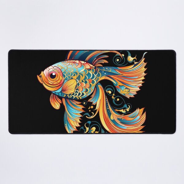 Item preview, Rainbow Goldfish Abstract designed and sold by Adriano Carrideo.