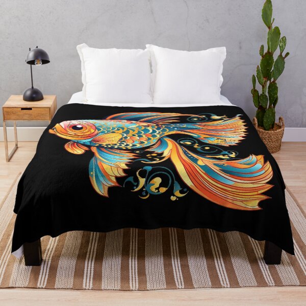 Item preview, Rainbow Goldfish Abstract designed and sold by Adriano Carrideo.
