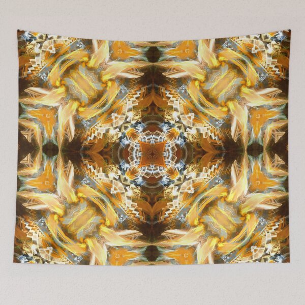Item preview, dark cross on soft autumn hues designed and sold by effervescence.