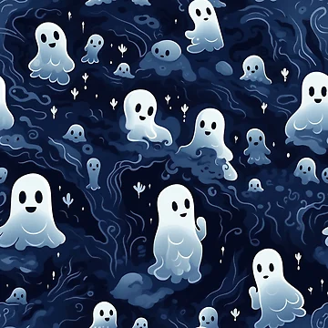 Artwork thumbnail, Ghost Pattern  by BloodRubyz
