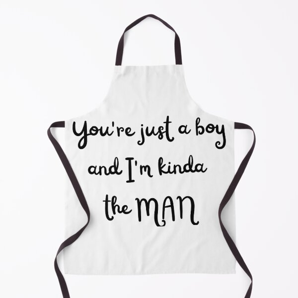 Item preview, You're just a boy (and I'm kinda the man) lyric image designed and sold by katiebca2.